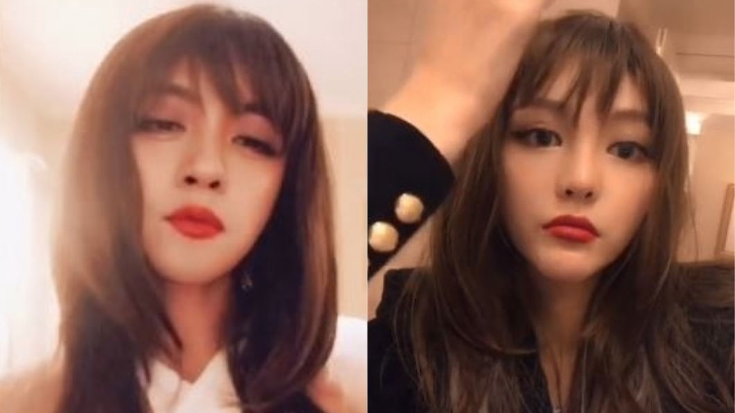 2人妝容比一比。圖/翻攝自羅志祥微博(左)、周揚青微博(右)