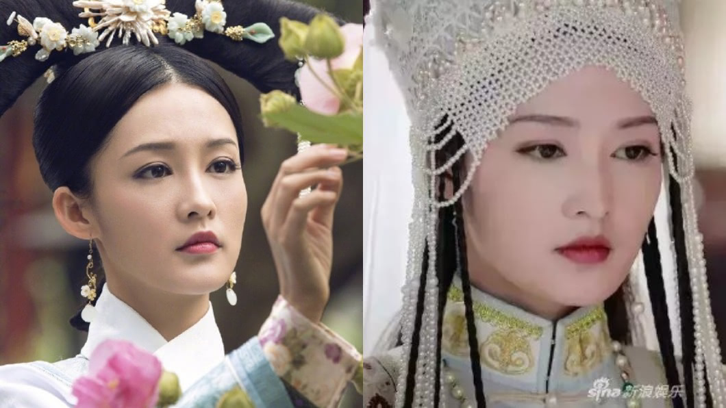 《如懿傳》裡飾演香妃的演員李沁。圖/翻攝自微博