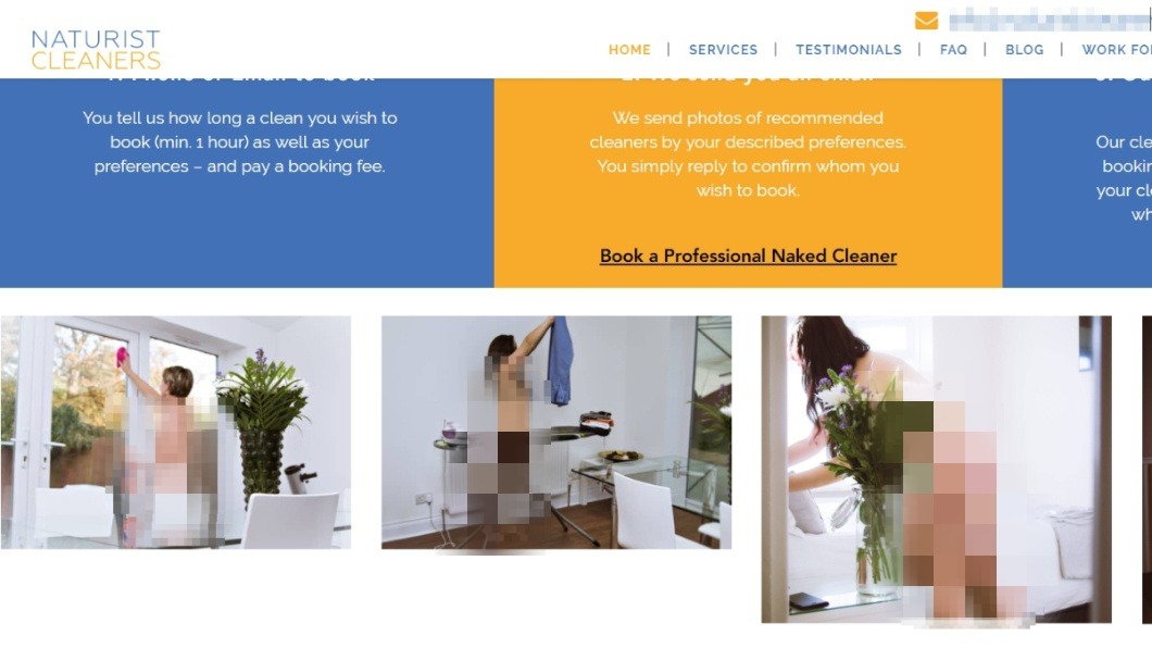 圖/翻攝自Naturist Cleaners