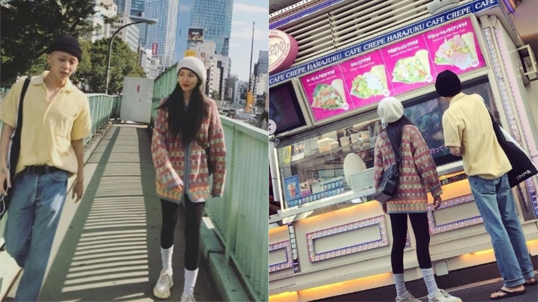 韓國女星泫雅與師弟團PENTAGON的成員E'Dawn交往。圖/翻攝自泫雅Instagram
