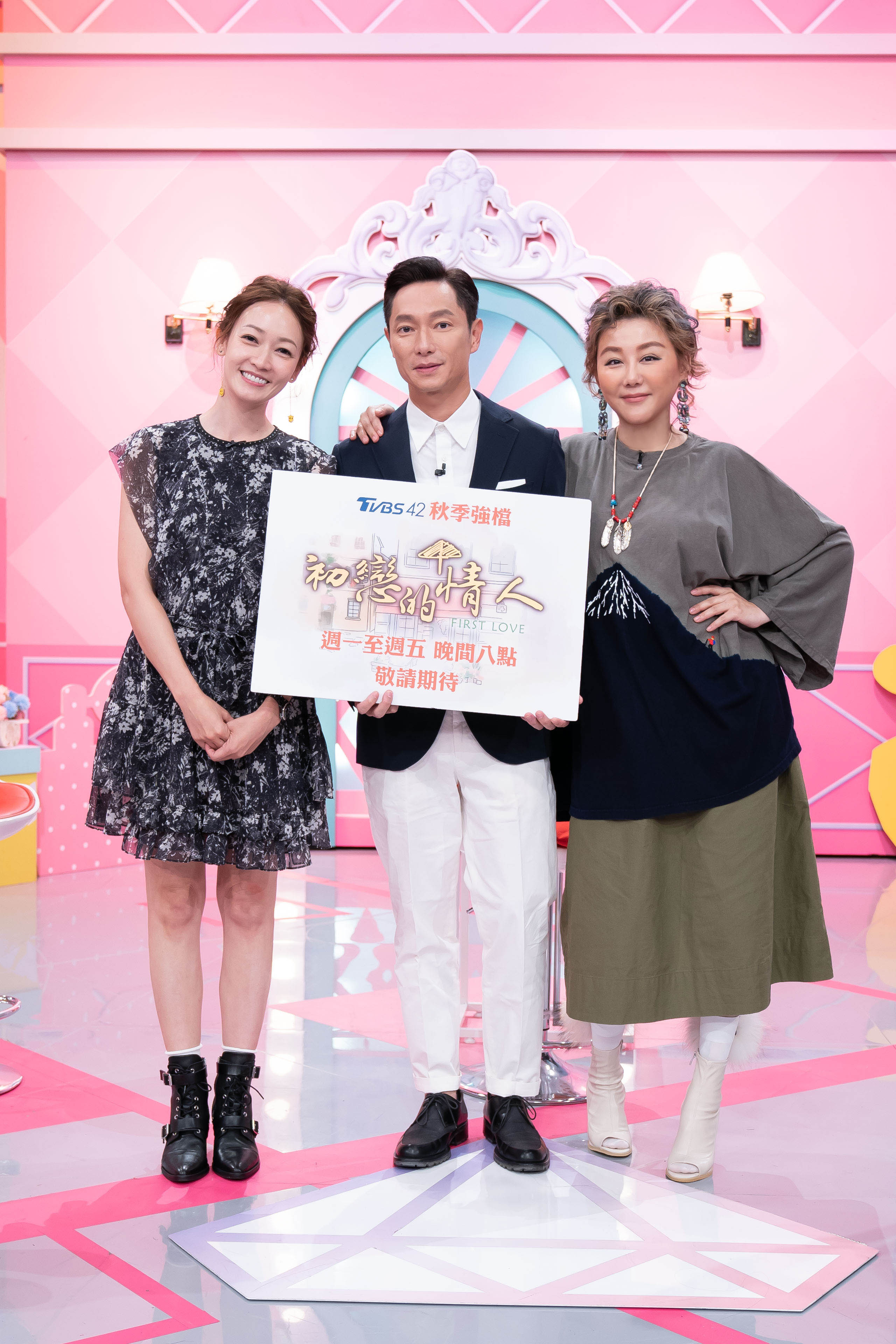 潘慧如搭檔不老男神謝祖武 坦承挫折感重。圖/TVBS
