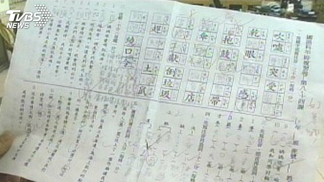 每個人從小到大，幾乎都寫過這樣的國語考卷。(示意圖／TVBS資料圖)