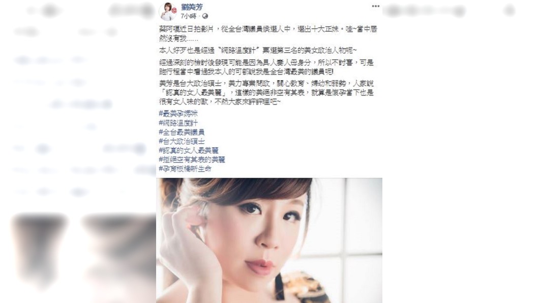 圖/翻攝劉美芳臉書