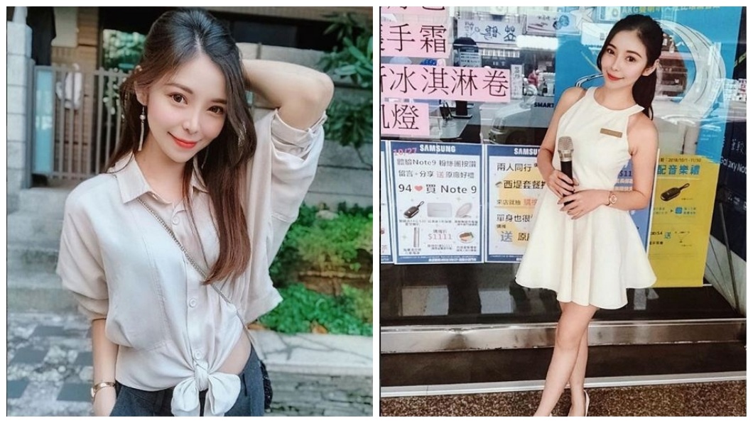 這名漂亮高雄妹是一名展場主持人。(圖/翻攝自IG)