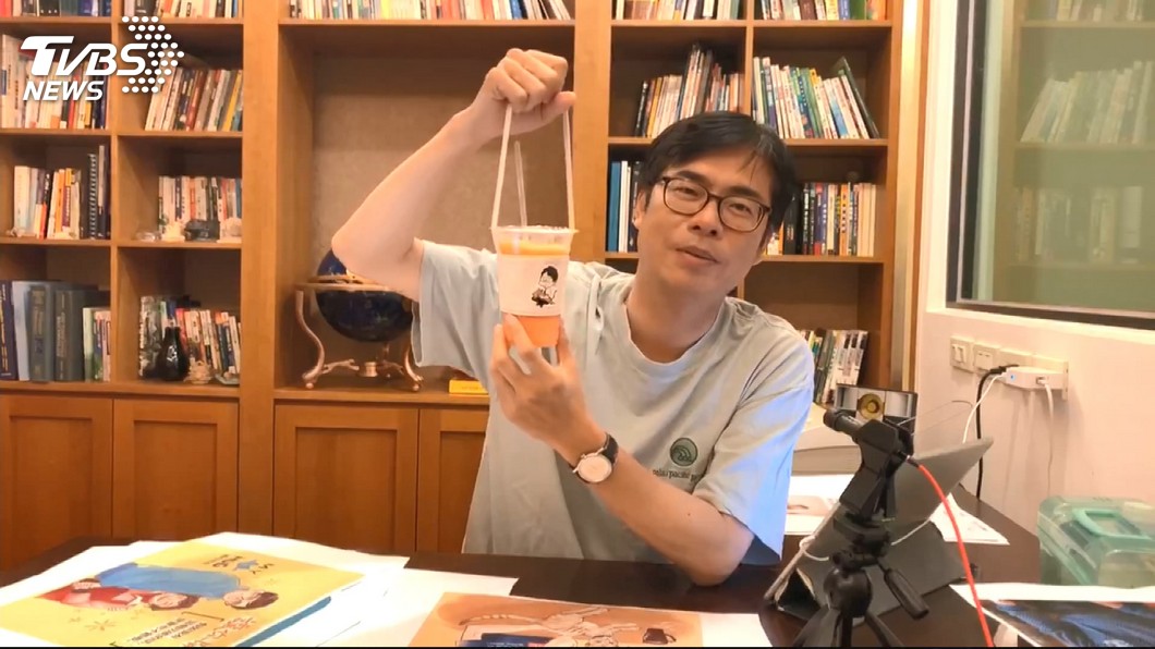 陳其邁參選這次高雄市長失利。(圖/TVBS)