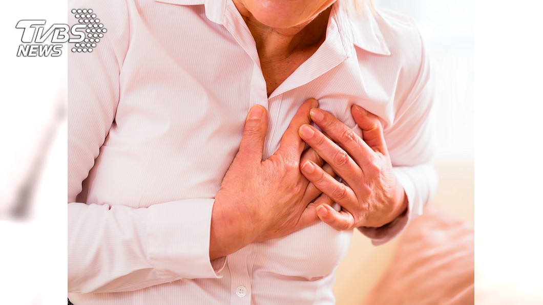 空汙若影響心血管，恐會引發心肌梗塞。示意圖。圖／TVBS
