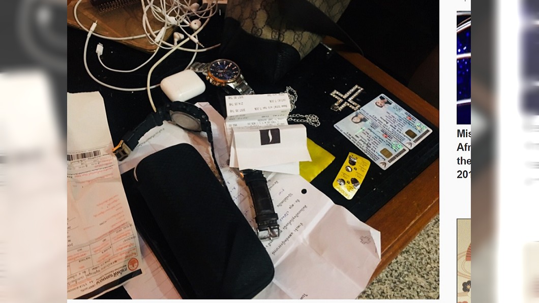 從萍珍身上搜出的財務。圖/翻攝自THE NATION