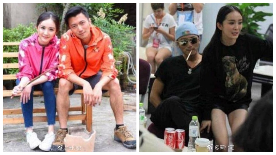 過去楊冪就曾公開表示自己心目中的男神就是謝霆鋒。(合成圖/翻攝自微博)