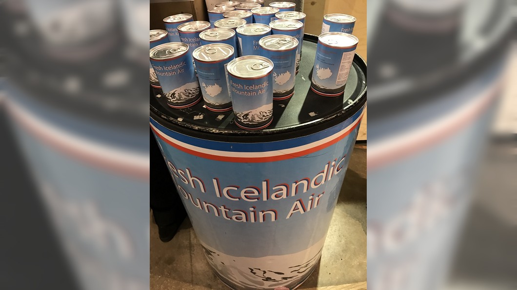 冰島的新鮮空氣罐頭。(圖片來源／作者提供)