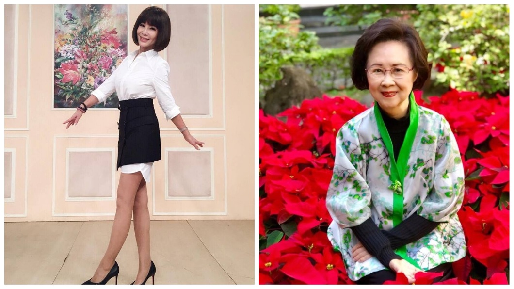 3月份預計找陳美鳳或是作家瓊瑤代言。(合成圖圖/翻攝自陳美鳳和瓊瑤臉書)