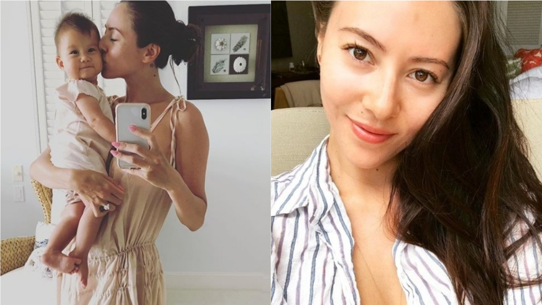 潔西卡去年和富二代高凱麟產下一女。圖/翻攝自Jessica Michibata Instagram