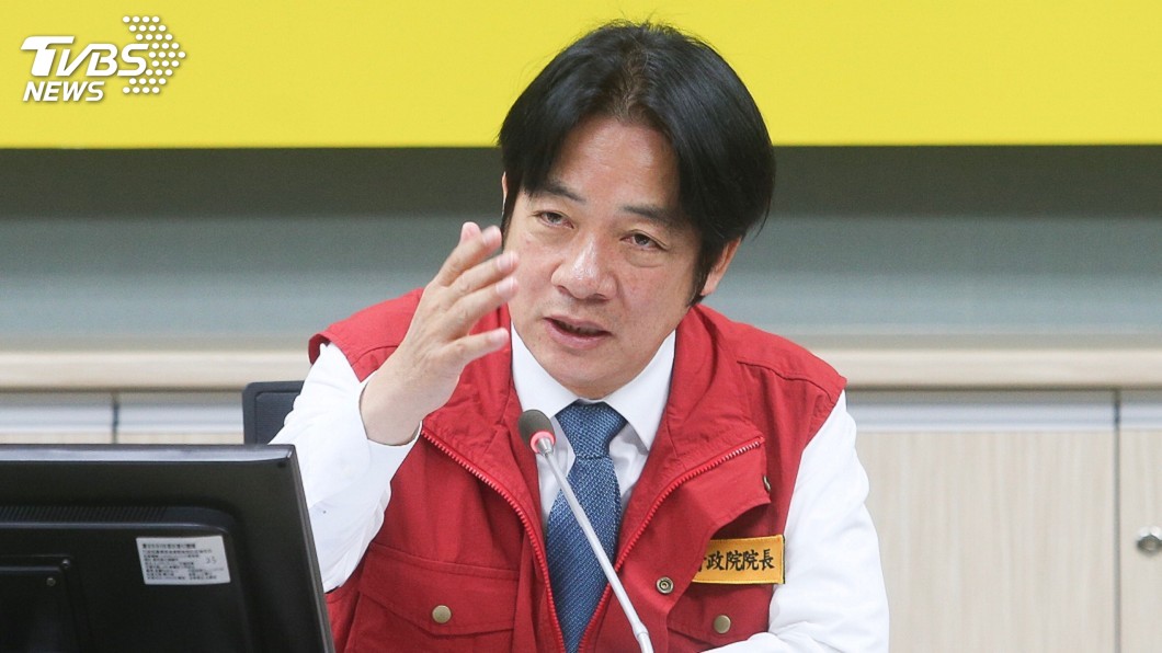 行政院長賴清德確定在周四內閣總辭。(圖/中央社,TVBS)
