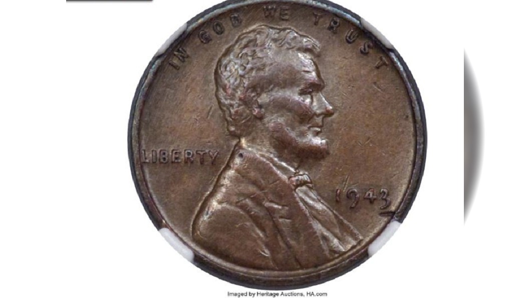 1枚老舊美分硬幣竟在拍賣會上以天價競標。圖／翻攝自海瑞德拍賣會官網