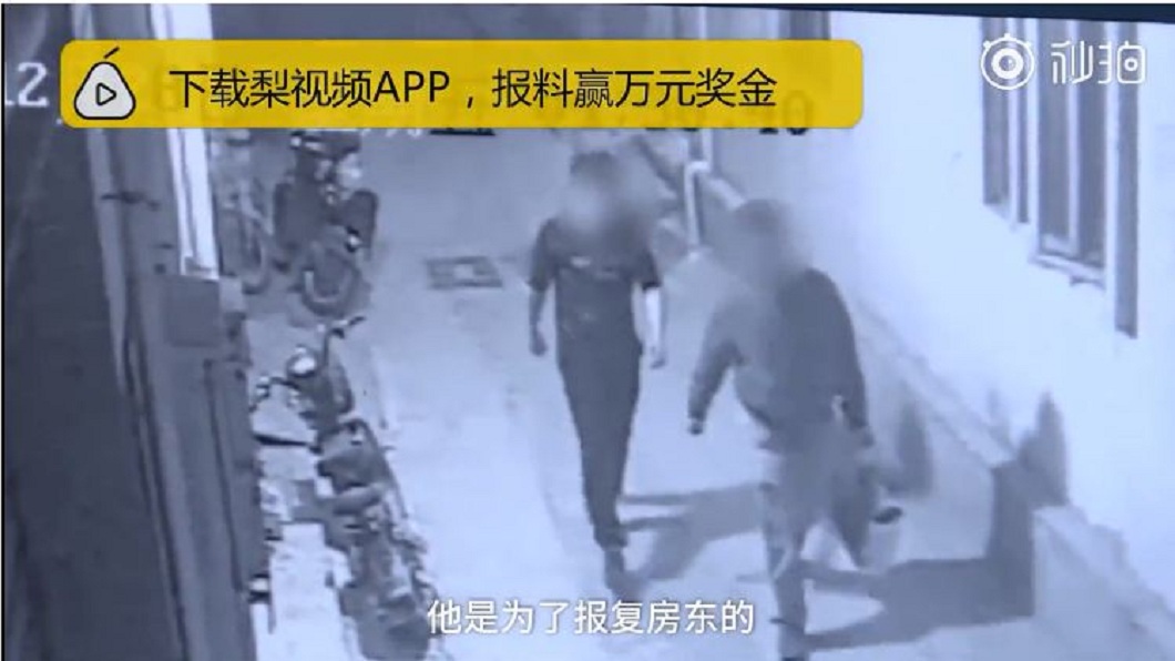 警方事後追查是2名男子所為,他們和房東起糾紛,以為鴿子是房東養的,才會偷來吃報復。(圖/翻攝自梨視頻)