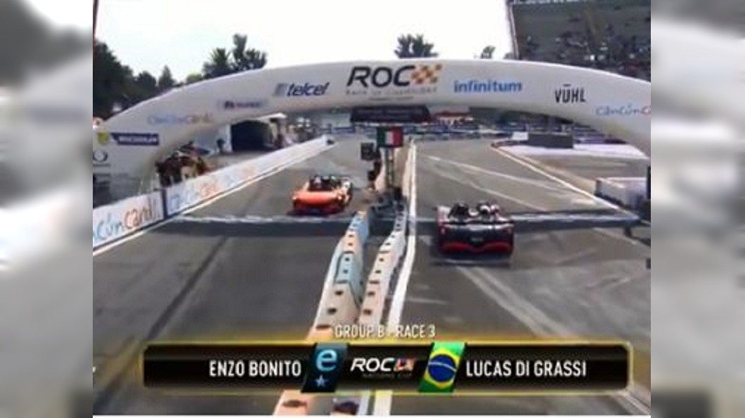 博托尼於第2圈發揮驚人水準,成功逆轉勝。圖/翻攝自Formula 1推特