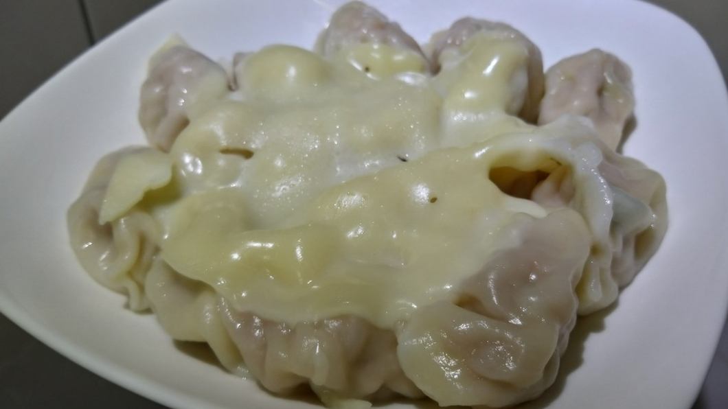 網友分享搭配水餃的吃法!圖/翻攝COSTCO 好市多 消費經驗分享區