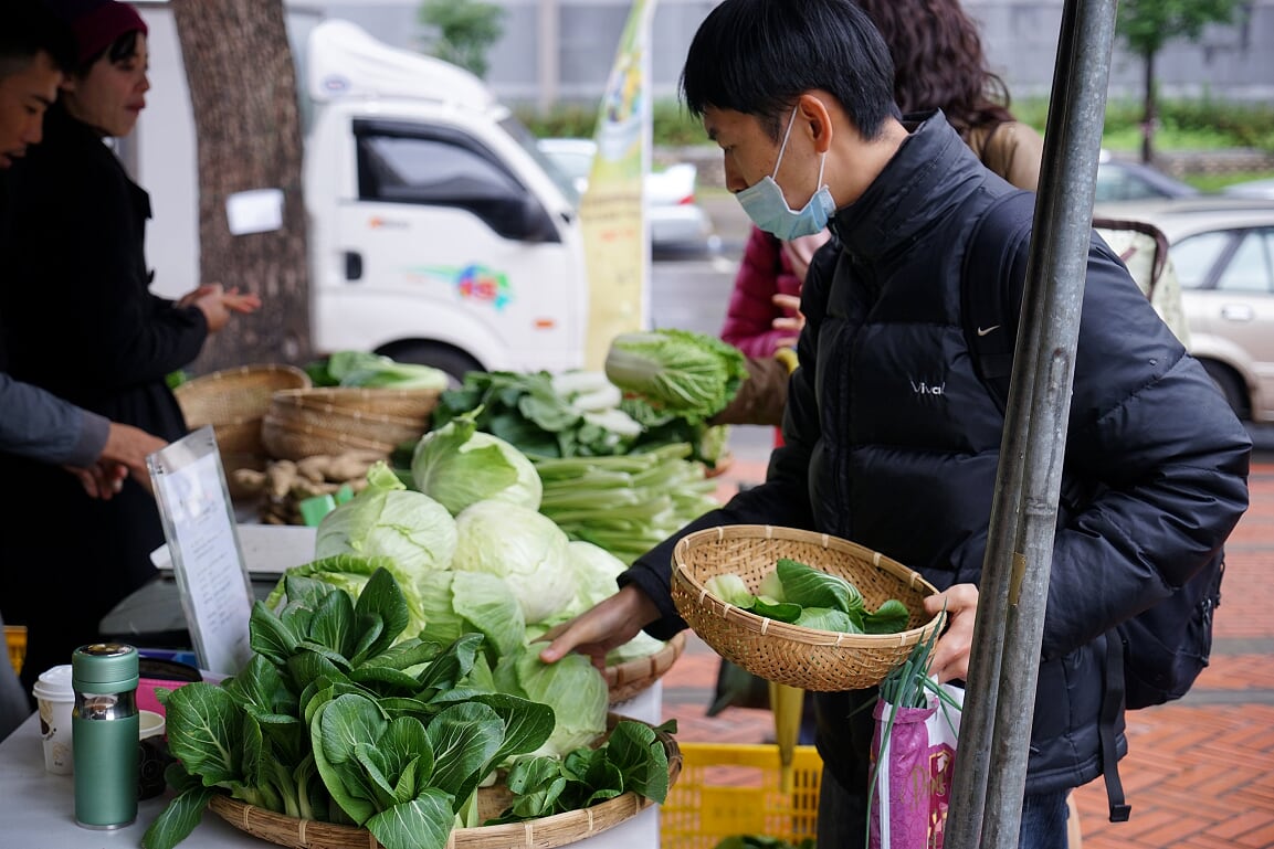 圖說/永續年菜博覽會提供經認證的年菜食材 照片/臺博館提供