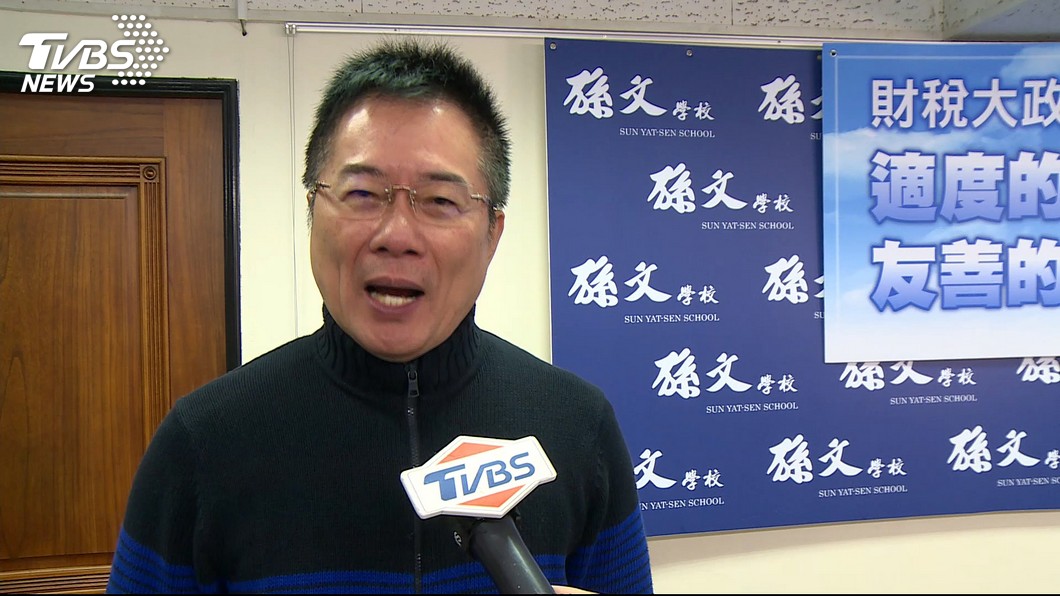 國民黨前立委蔡正元表示，自己不可能支持郭台銘選總統。圖／TVBS