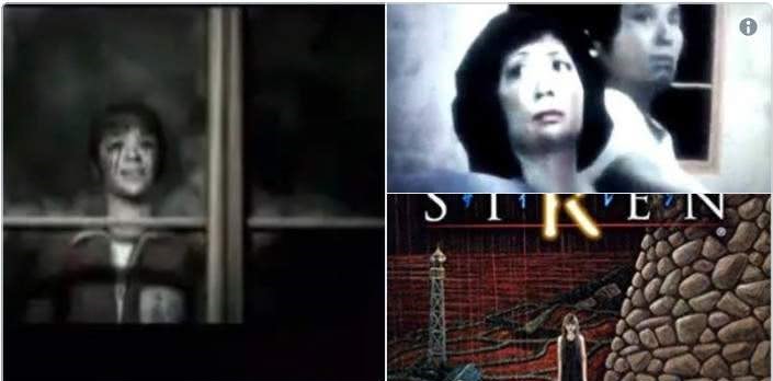 恐怖遊戲《SIREN(死魂曲)》的電視廣告因太過驚悚而遭到禁播。(圖/翻攝自Twitter)