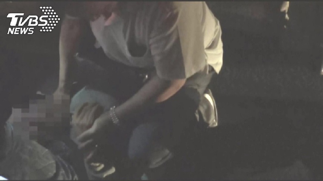 警方循線逮捕到吳姓兇嫌。(圖/TVBS)