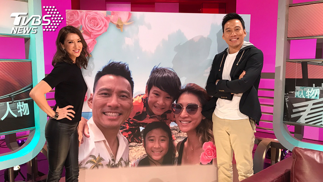 李詠嫻與艾力克斯是演藝圈的模範夫妻。圖/TVBS