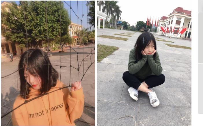 正妹店員Lê Như Quỳnh生活照。圖/翻攝自攝自soha.vn