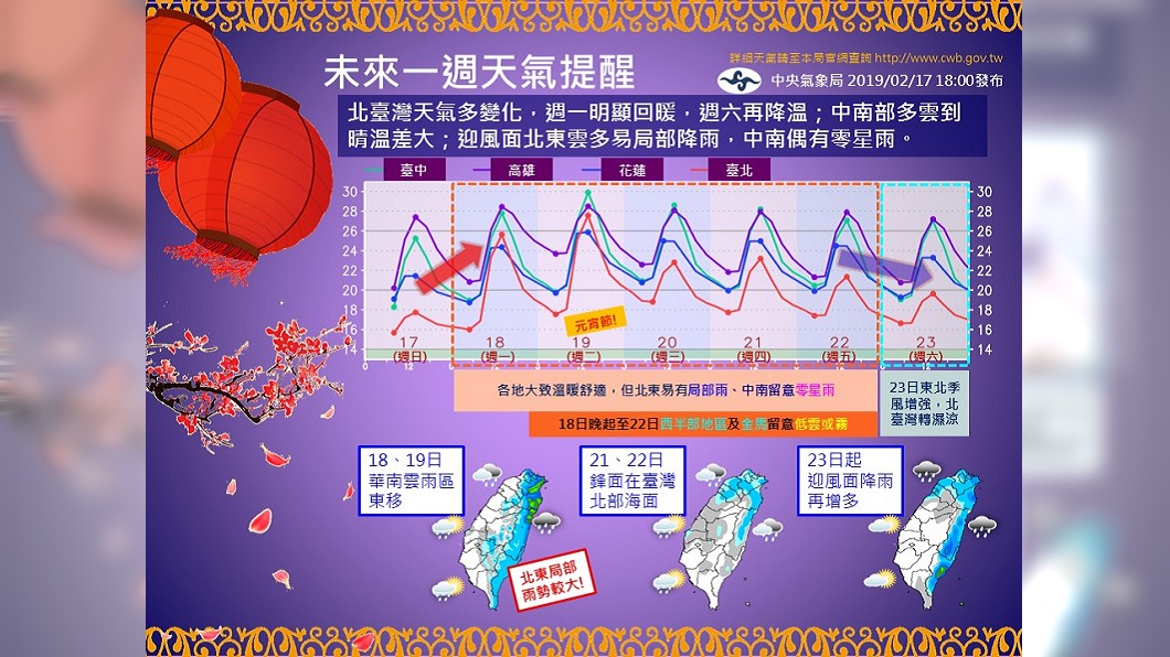 圖/翻攝自報天氣臉書