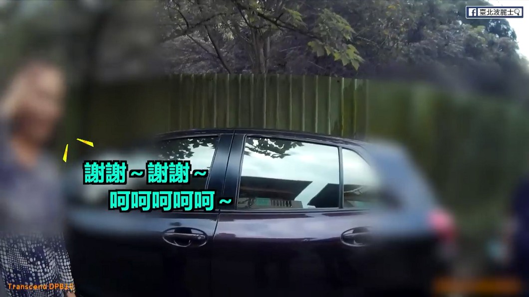 結果員警在隔壁巷找到愛車,讓車主羞喊不好意思。圖/臺北波麗士
