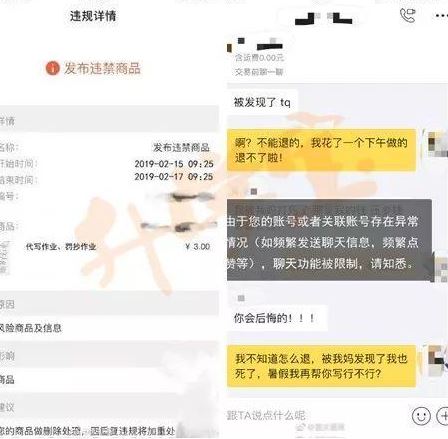 女童字跡工整被買家老師發現,買家要求退費不成便檢舉。圖/翻攝自搜狐新聞網