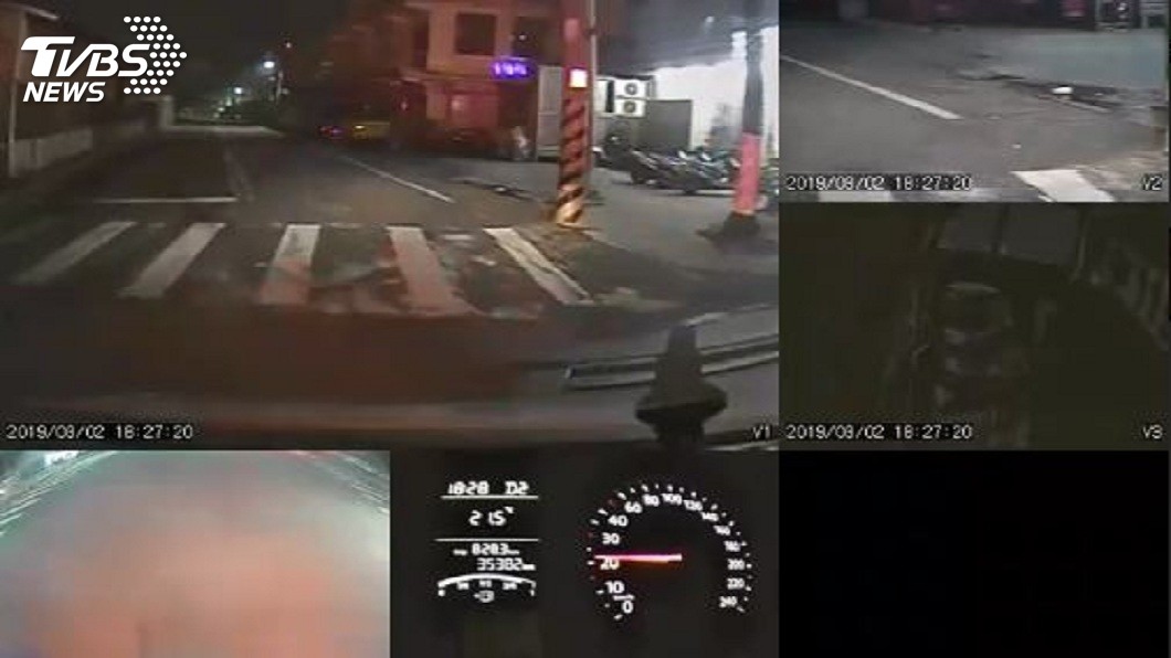 警方調閱救護車內的行車紀錄器,將釐清整起事發主因。(圖/TVBS)