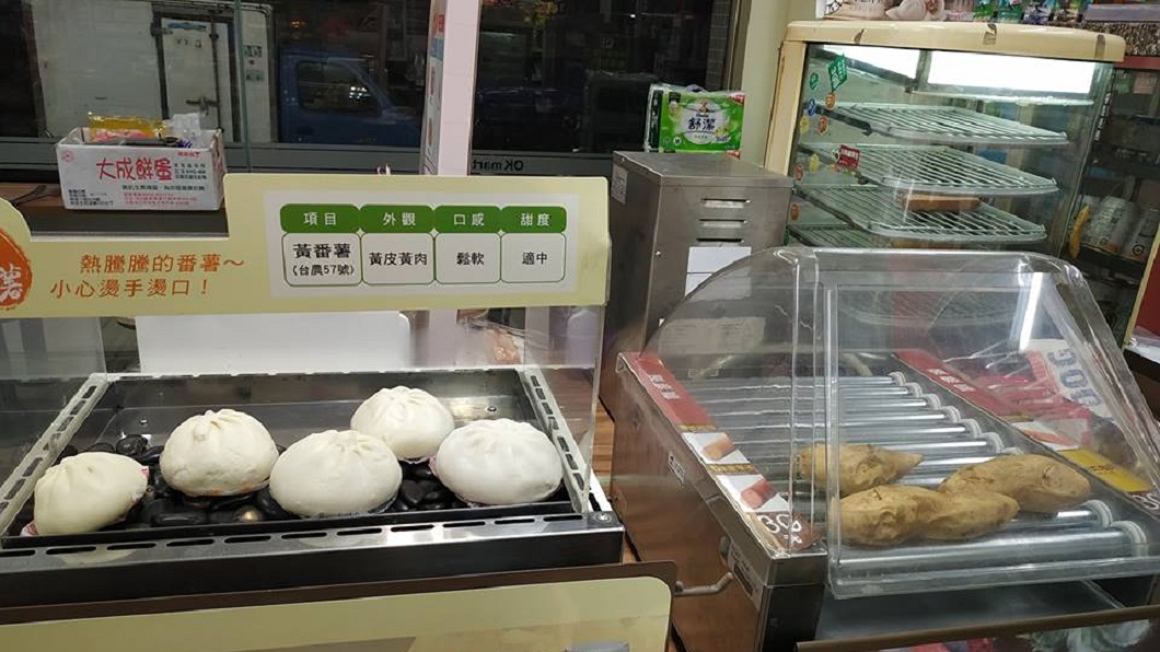 你有發現這些食物擺放的位置有些怪怪的嗎?(圖/翻攝自靠北超商臉書粉絲團)