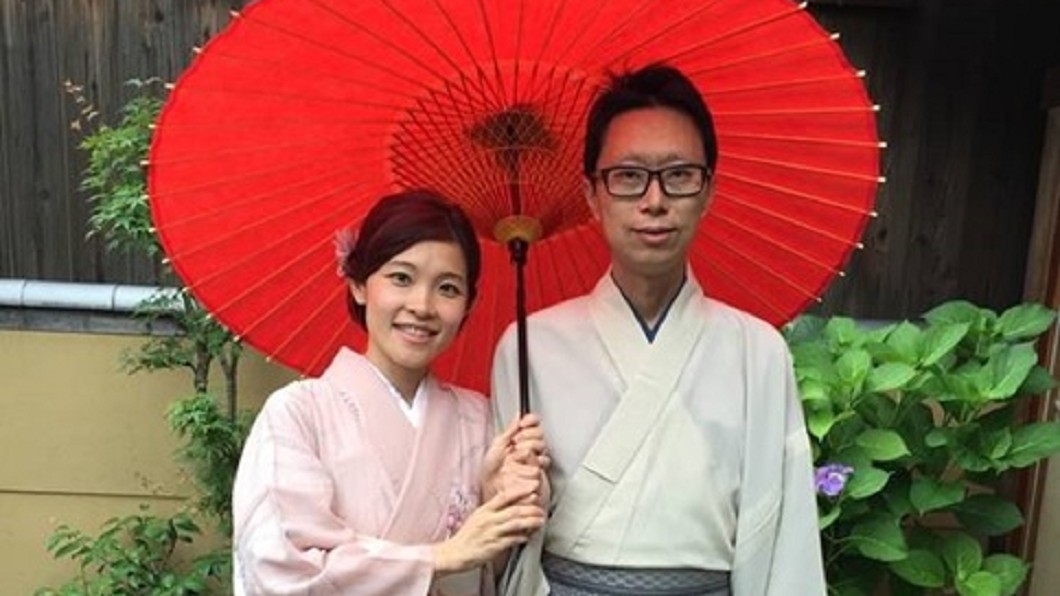 與先生一起在日本旅遊,成為最後難忘的回憶。紀君霖說,只要能幫助到一個人、一個家庭,都很值得。圖/紀君霖提供