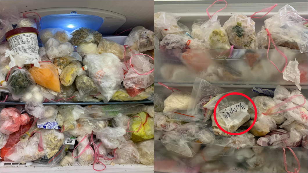 網友發現該包滷肉已經在去年10月8日就過期了。圖/翻攝臉書爆廢公社