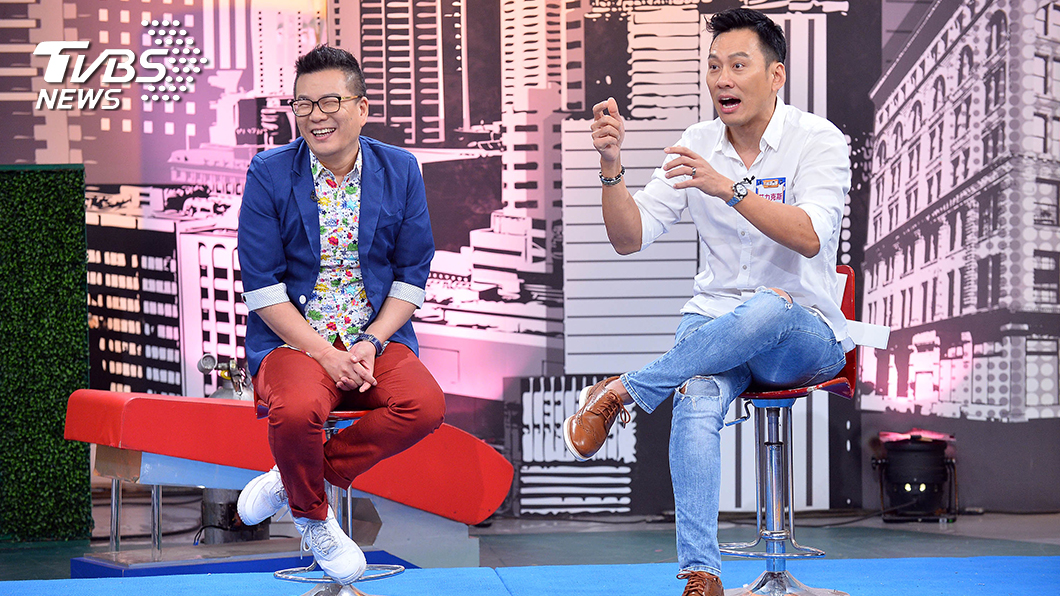 TVBS歡樂台《上班這黨事》邀請明星分享演藝路上的甘苦。艾力克斯特別感謝貴人沈玉琳。圖/TVBS