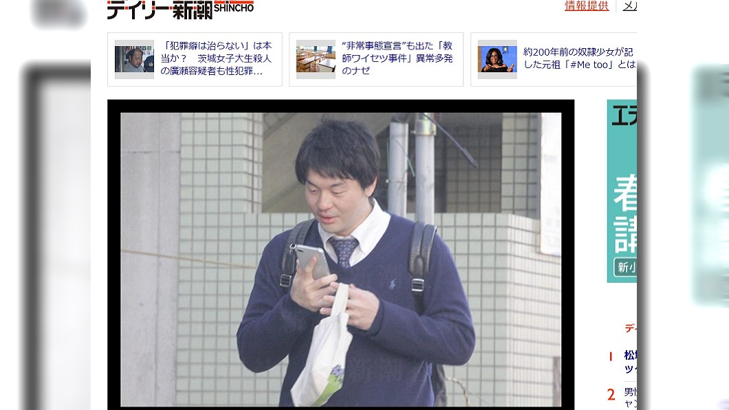 28歲的狼師望主譽。圖/翻攝自Daily新潮