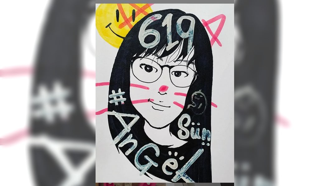 小鬼在IG上分享送給梧桐妹的手繪禮物。圖/翻攝自黃鴻升Instagram