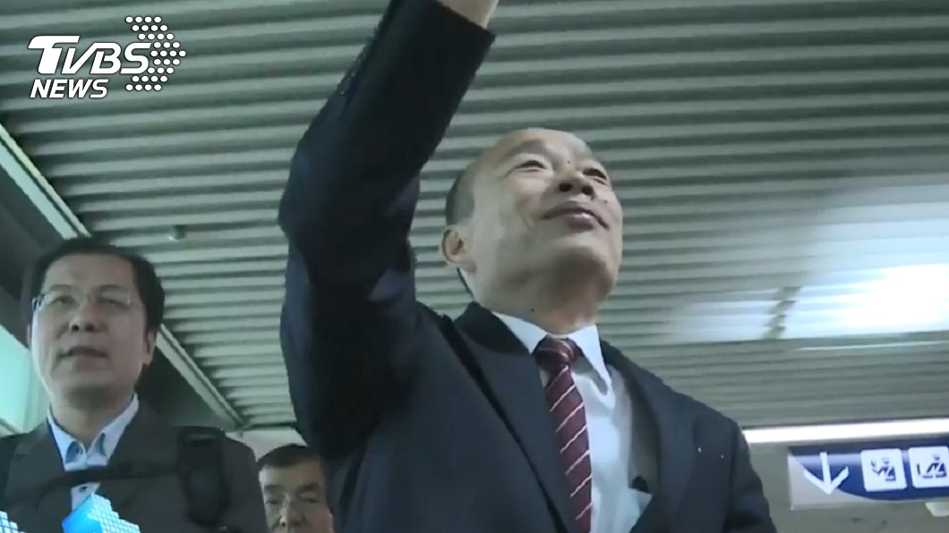 高雄市長韓國瑜選總統的呼聲高。圖／TVBS