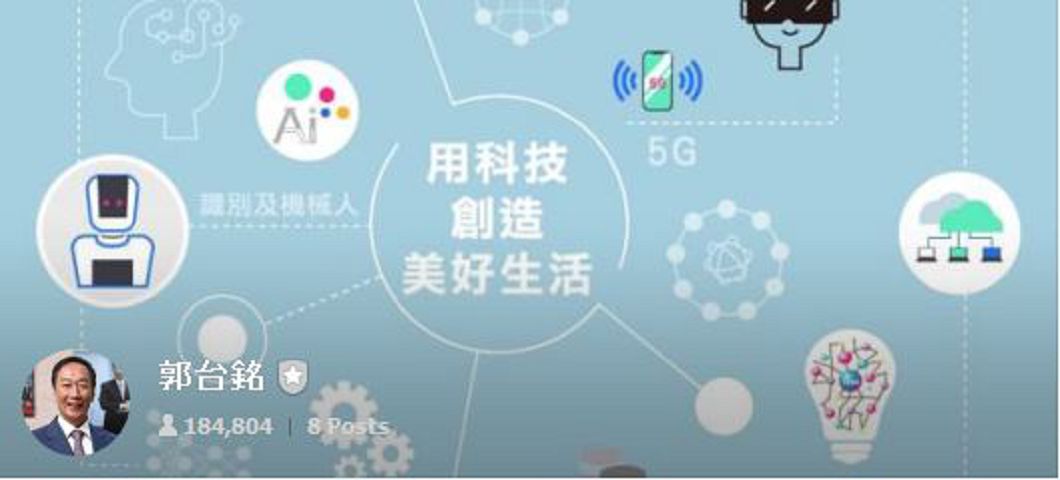 圖/翻攝自郭台銘LINE@帳號