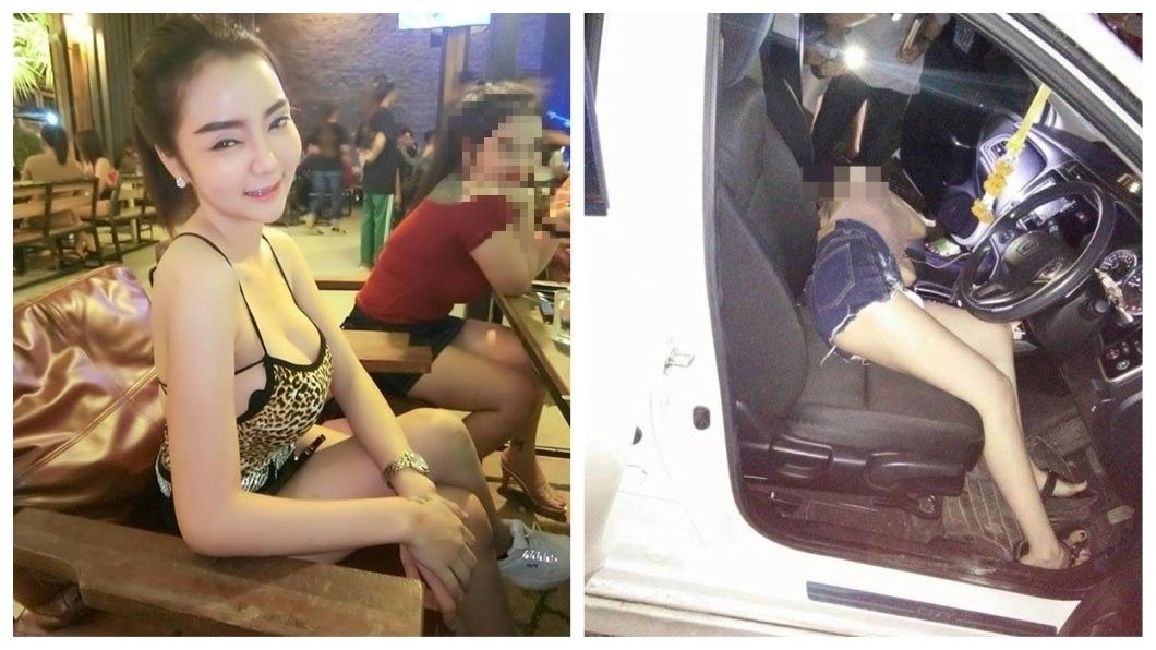 泰國一名23歲的正妹，日前被人發現陳屍在車內，頭部中彈多槍。(合成圖／翻攝自臉書)