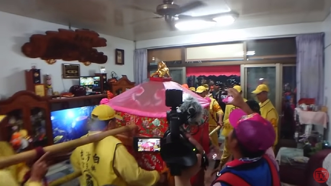 圖/翻攝自白沙屯媽祖網路電視台YouTube