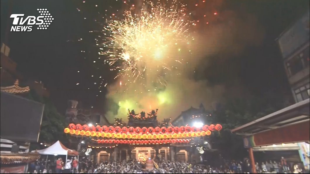 台中大甲鎮瀾宮媽祖遶境是台灣一年一度重量級宗教活動。(示意圖／TVBS資料畫面)