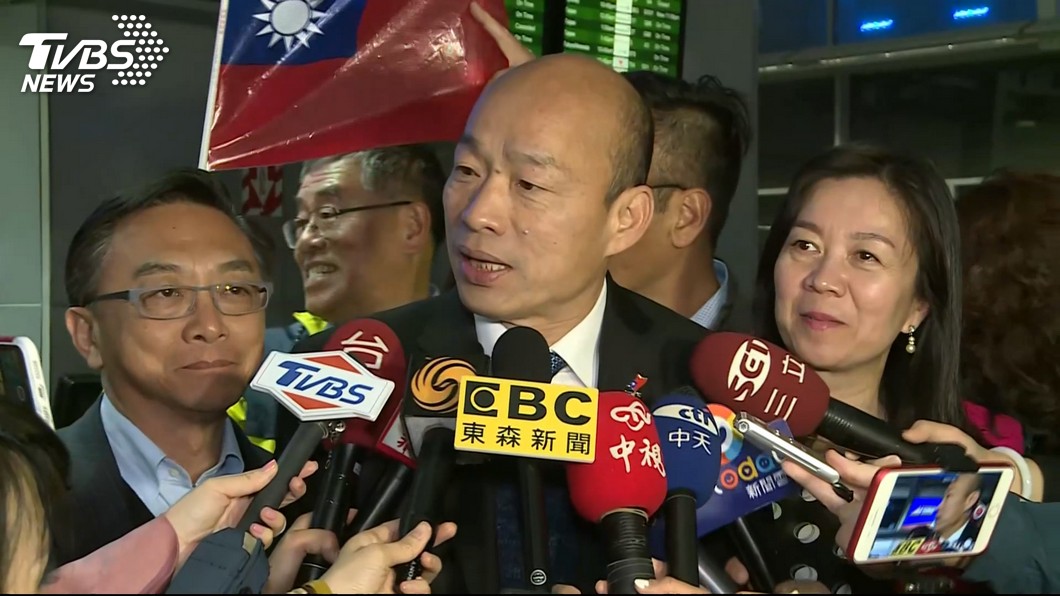 至於黨內基層力拱的高雄市長韓國瑜,唐綺陽則語出驚人地說:他這次不會選。(圖/TVBS)