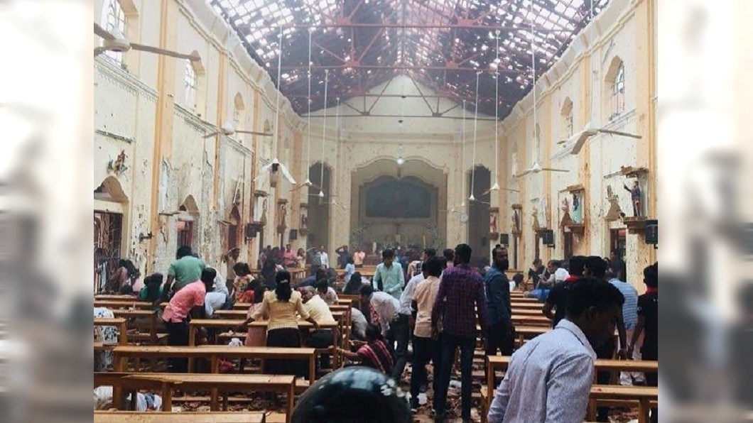 圖／翻攝自Aashik Nazardeen推特 斯里蘭卡復活節遭襲　教堂飯店連環爆逾2百死