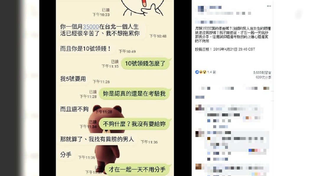 圖/翻攝自 靠北女友 臉書