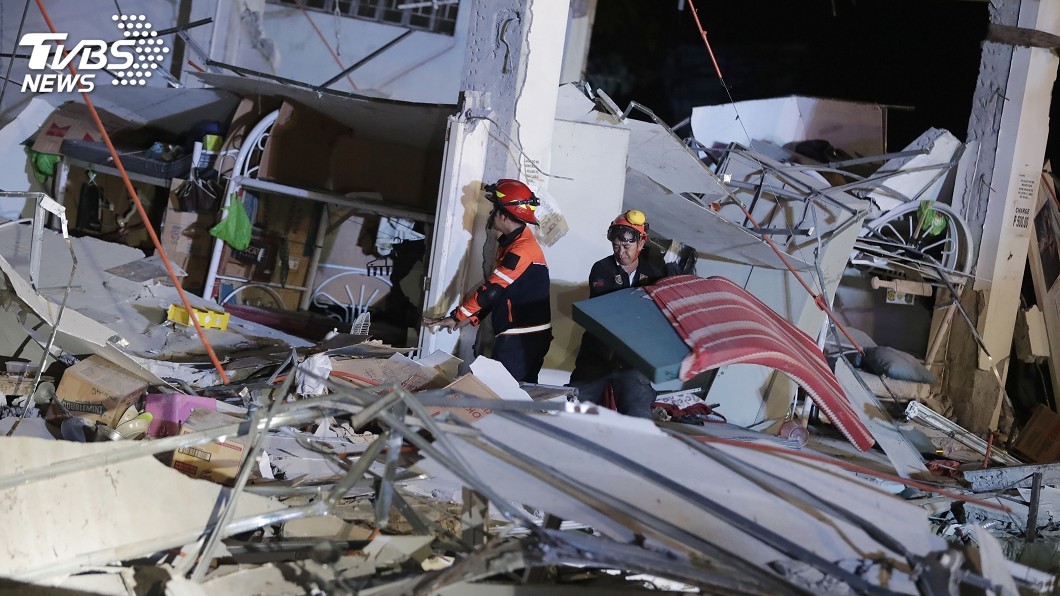 圖／達志影像美聯社 菲律賓6.3強震攀至11死　搜救持續罹難恐續增