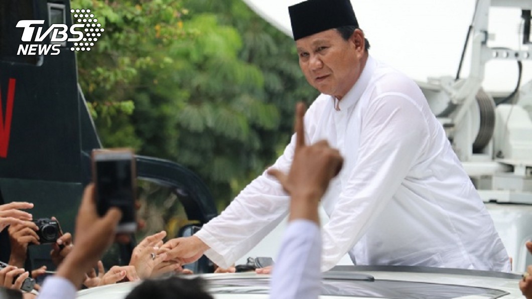 印尼大選快速計票，引起反對派總統候選人普拉伯沃抗議違憲　圖／中央社