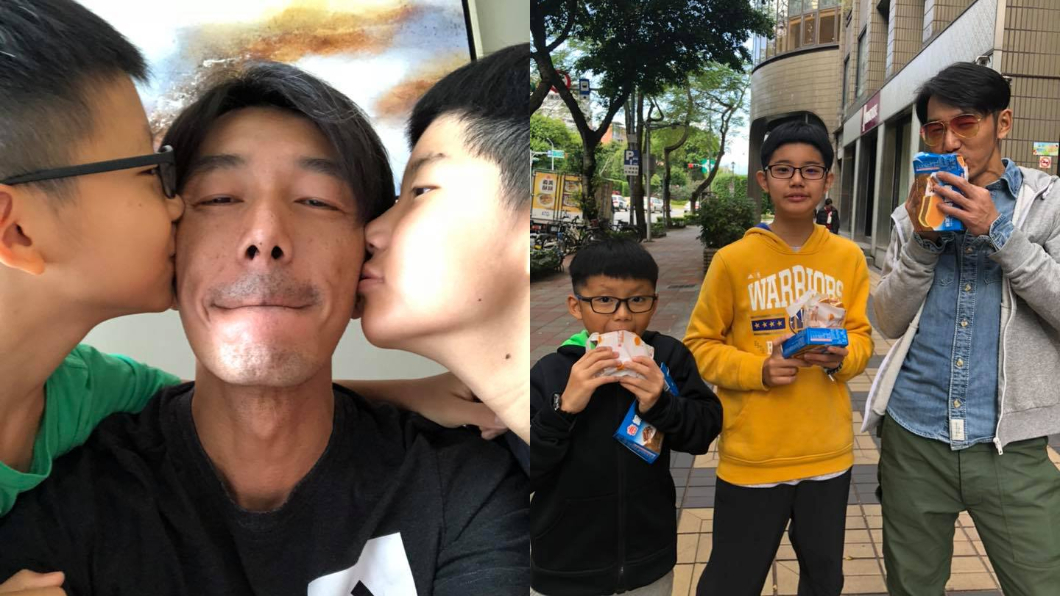 小孩子長大後,李李仁坦言還是想要「小小孩」。圖/翻攝自陶晶瑩臉書