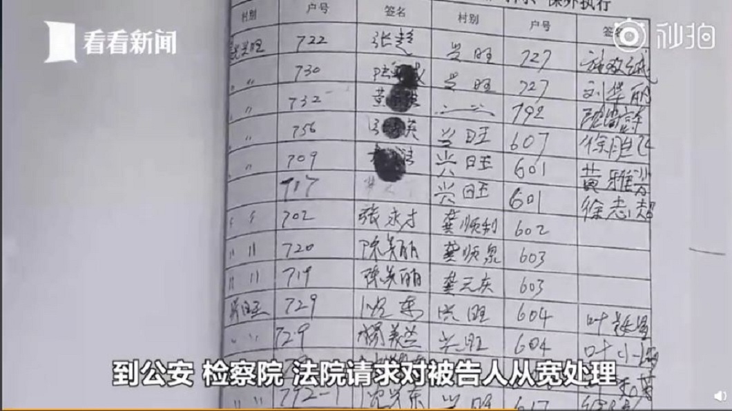 鄰居因為得知老翁長期遭兒子家暴的處境,紛紛連署求情法官輕判。(圖/翻攝自看看新聞)