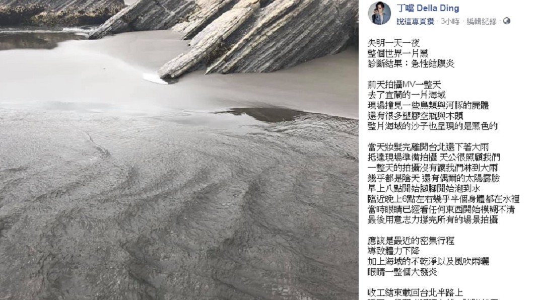 圖/翻攝自丁噹臉書