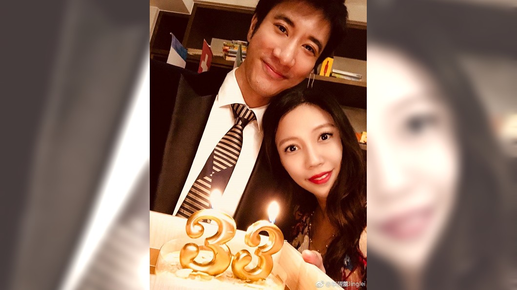 王力宏和妻子李靚蕾2013年結婚至今，恩愛不減。圖／翻攝李靚蕾Jinglei 微博